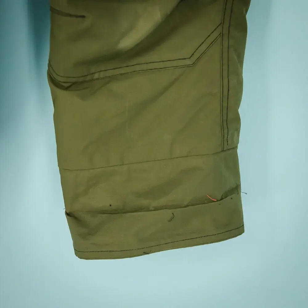 Obermeyer Size 5 Olive Army Green I Grow Pull On Drawstring Winter Snow Pants